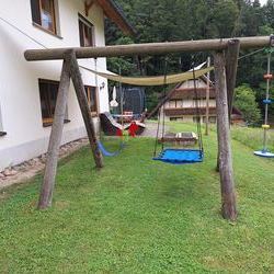 Der Spielplatz ist natrlich auch fr die Gste der Wohnung Kuhgeflster